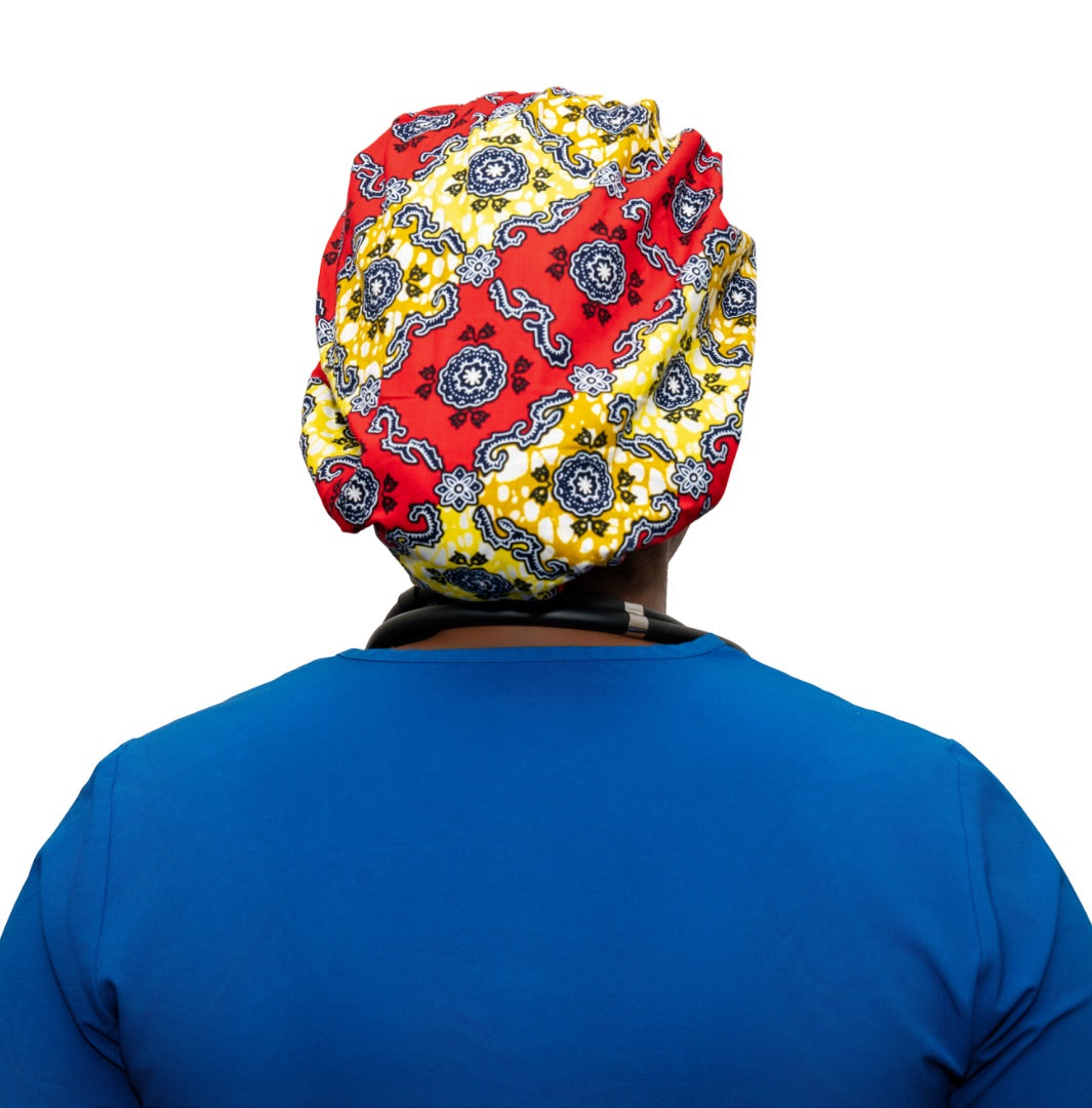 ASHA Print (Bouffant Style/Satin lined)