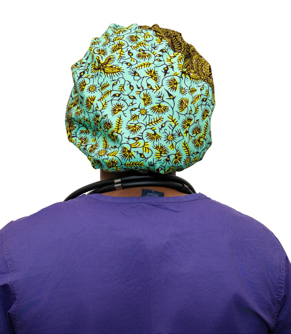 TARAJI Print (Bouffant Style/Satin Lined)